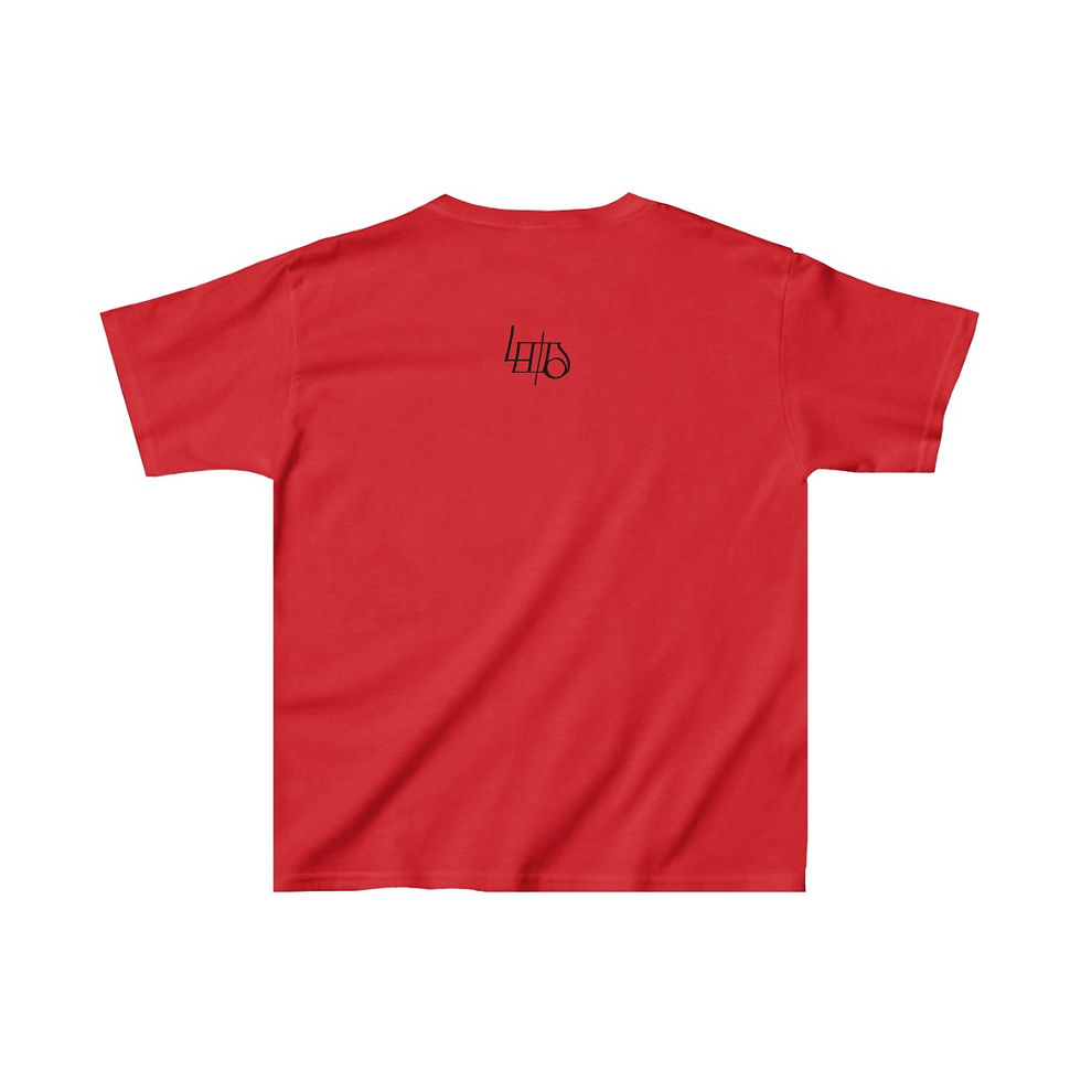 Thumbnail: Lewdo: I Bleed African (B&W) (Kids Heavy Cotton™ Tee)