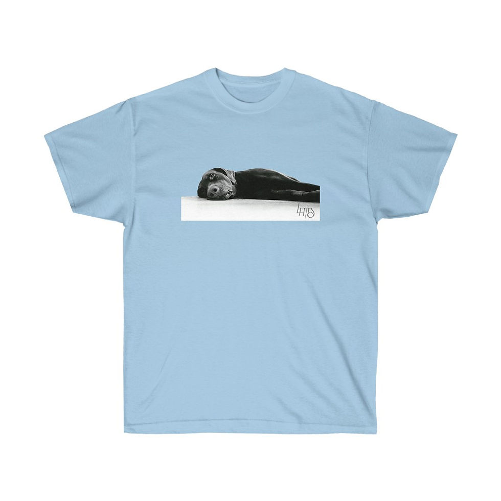 Thumbnail: Lewdo: Lying Dog (Men's Unisex Ultra Cotton Tee)