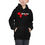 Thumbnail: Lewdo: I Bleed African Kids Hoodie (Red White)