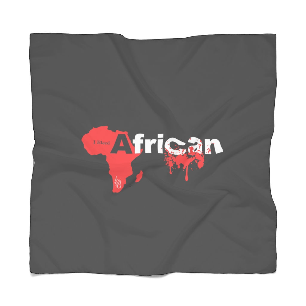 Lewdo: I Bleed African (R & W) (Poly Scarf)