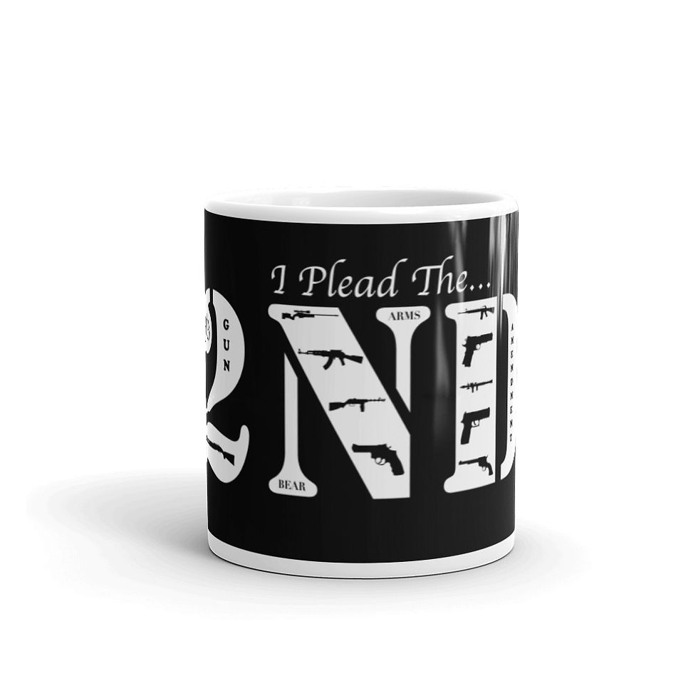 Thumbnail: Lewdo: I Plead the 2ND (Black) Mug