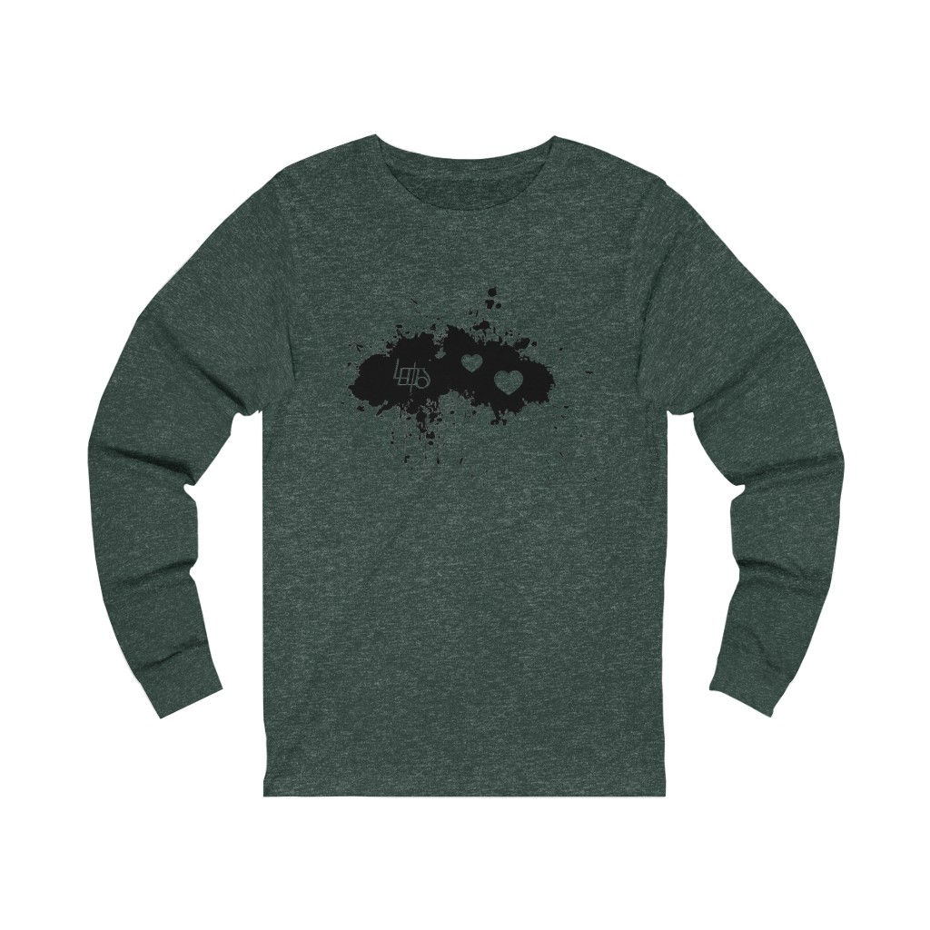 Lewdo: Love Spill (Women's Unisex Jersey Long Sleeve Tee)