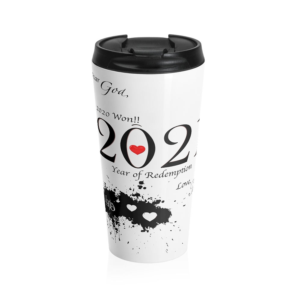 Thumbnail: Lewdo: 2021 Year Of Redemption (Stainless Steel Travel Mug)
