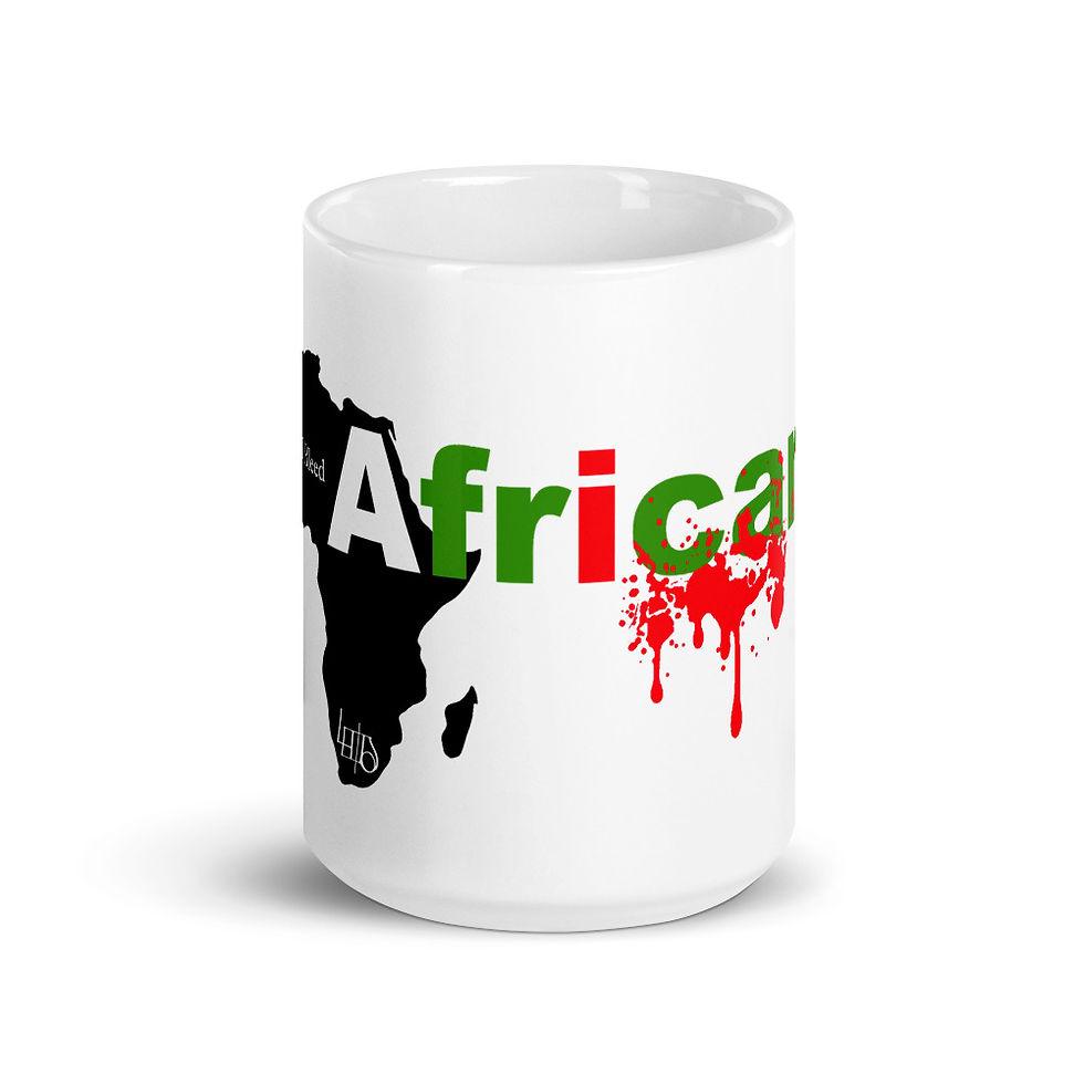 Thumbnail: Lewdo: I Bleed African (Red Black Green) Mug