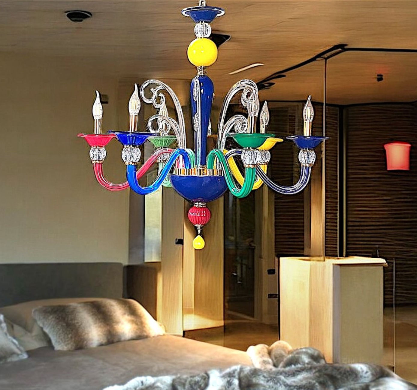 Lampadario Kolors 6 Luci