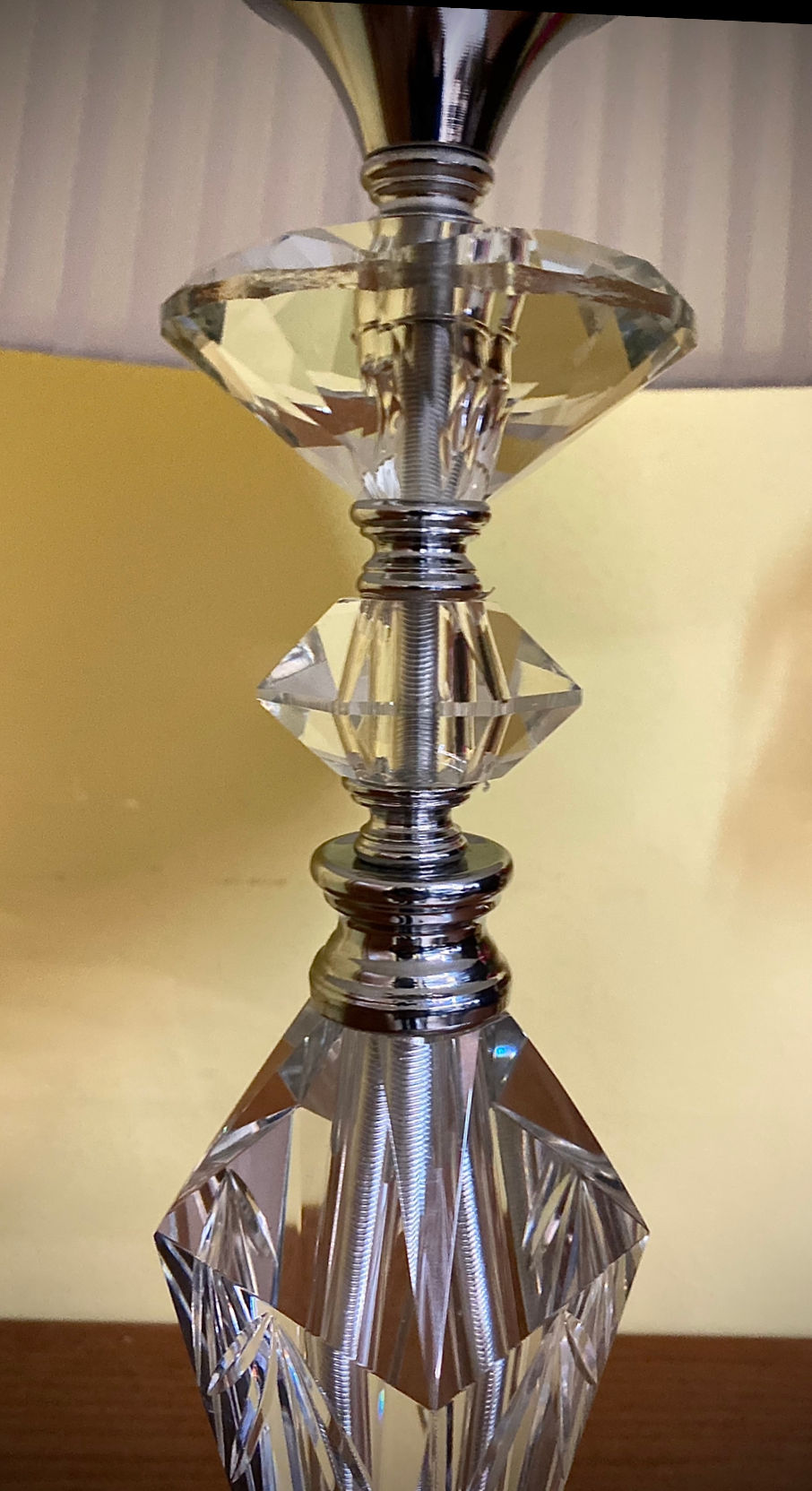 Miniatura: Lampada da tavolo in cristallo 