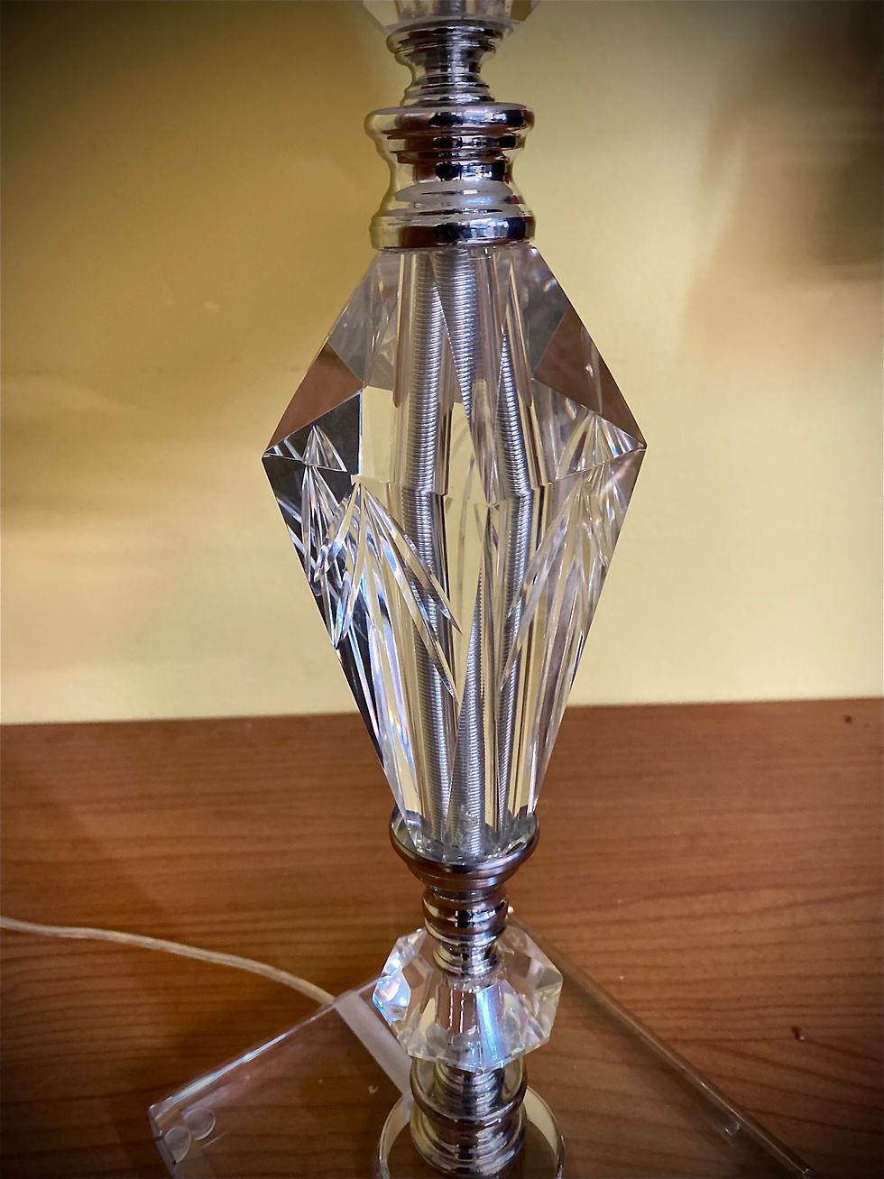 Miniatura: Lampada da tavolo in cristallo 