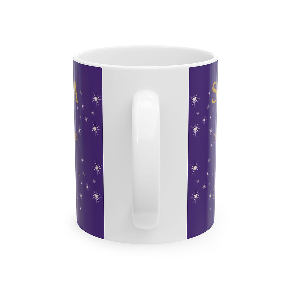 Thumbnail: Zodiac Constellation Mug, Personalized Astrolog Coffee Cup, Custom Name and Date