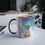 Miniatura: Color Changing Mug - Christmas Magic 11oz, Reindeer Meditating 