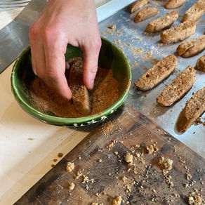 Pesadike Komish Broit - Kosher For Passover Almond Cookies