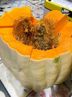 Japanese Sweet Potato and Pumpkin Soup