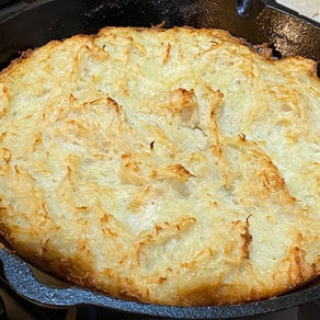 Potato and Celeriac Kiegel (Kugel)
