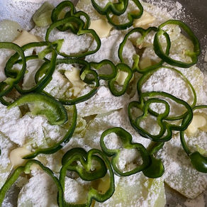 Poblano And Potato Gratin