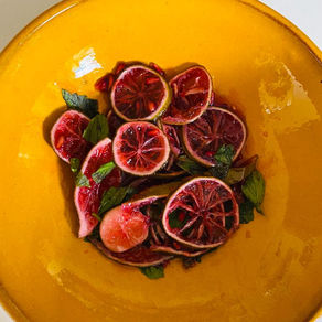 Lime and Pomegranate Confit