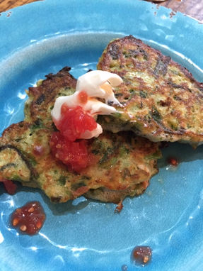 Leek and Chive Levivot (Latkes)