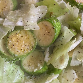 Simple Cabbage With Zucchini
