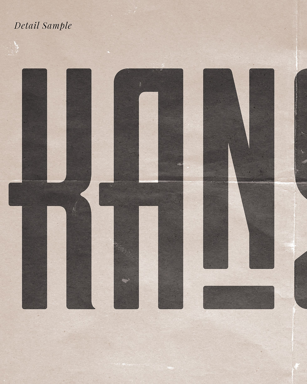 Thumbnail: Close up of vintage print that reads KAN