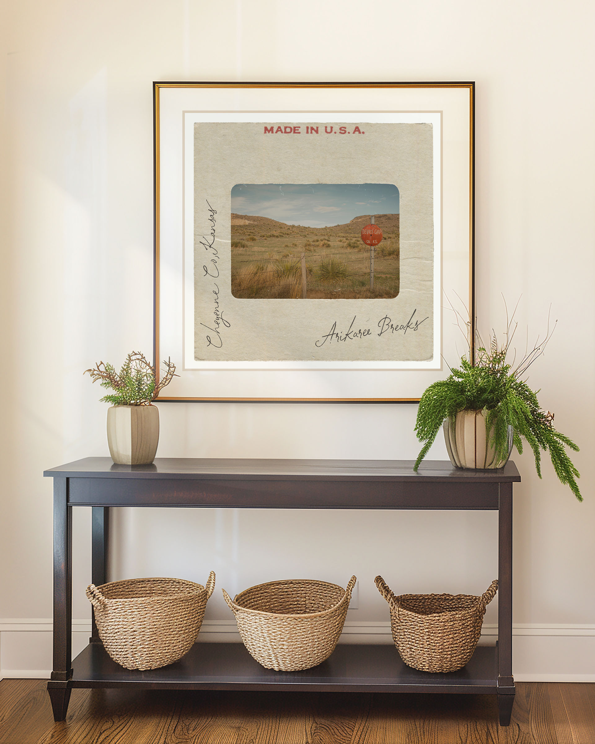 Arikaree Breaks - Vintage 35mm Slide