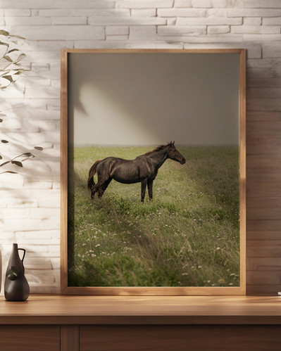 Flint Hills Wild Horse Print | The Prairie Wanderer