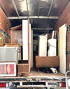 Wardrobe Dismantled & Loaded Into Our Truck