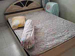 Bed Set Dismantling & Disposal From Simei - Junk Value Recycling