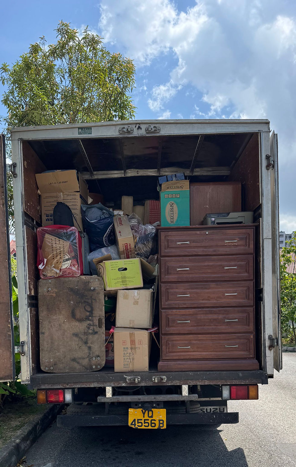 Our Truck Loaded With Bulky Furniture & General Waste