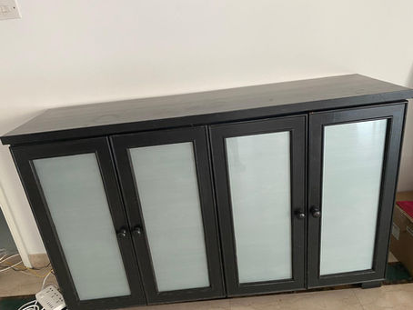 Old SideBoard In A Condo Unit In Sg Removed & Recycled By Junk Value Team