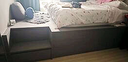 Custom Built Platform Bed Dismantled & Disposed By Junk Value Recycling