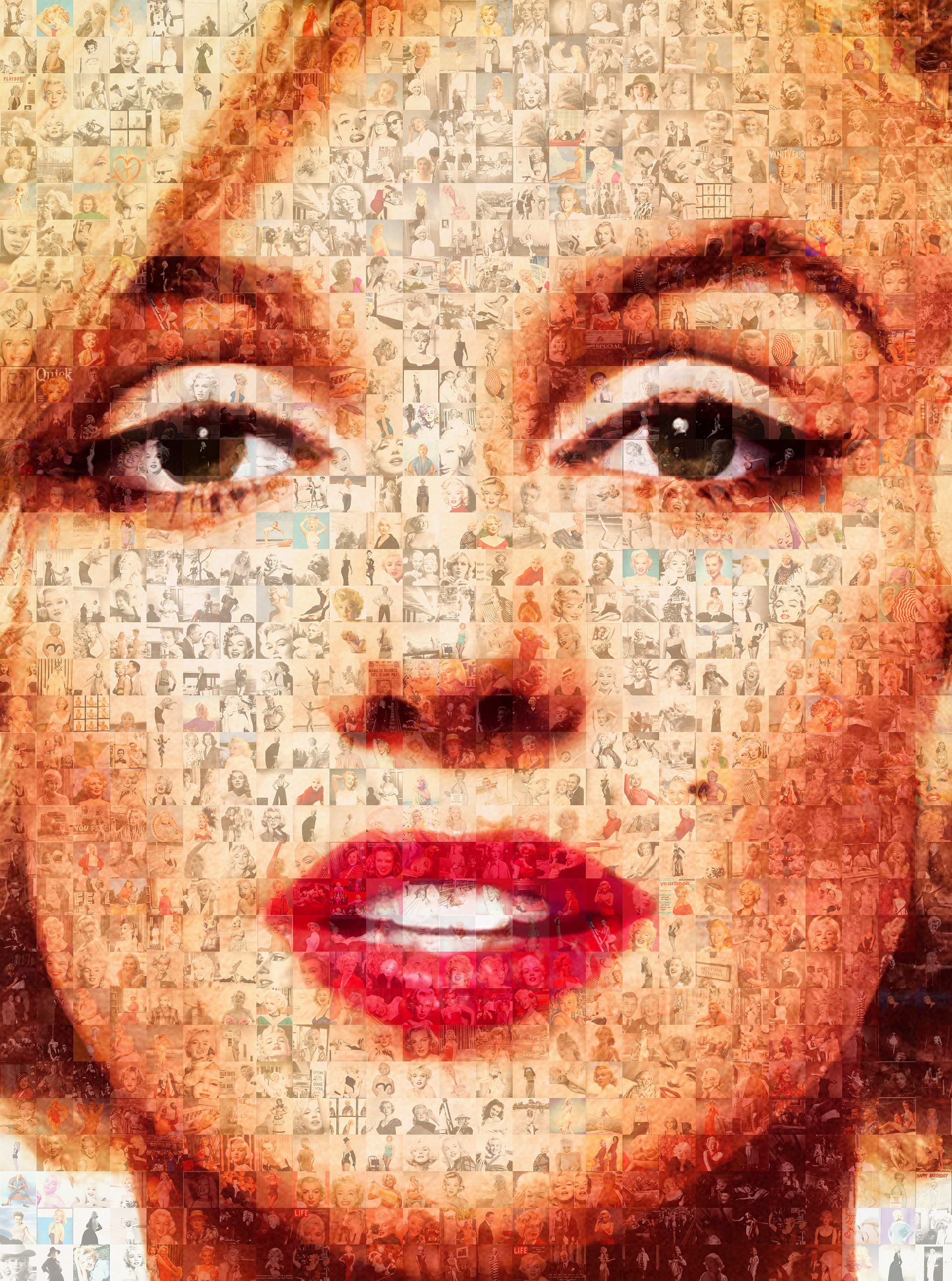Marilyn Monroe - Red Lips
