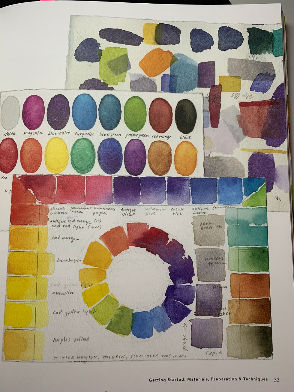 A page from Local Color