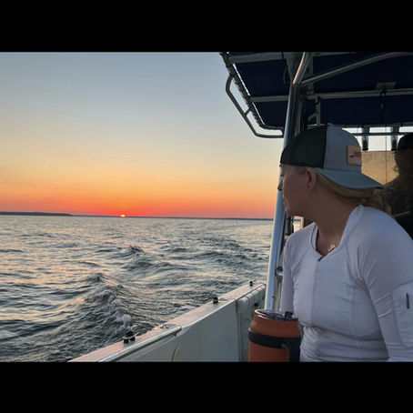 Sunrise over the Lake Texoma