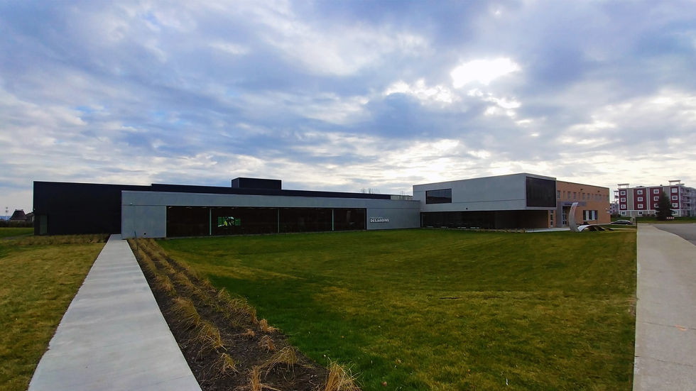 Conception/installation d’équipements sportifs, Complexe sportif Desjardins à l’Académie Saint-Louis