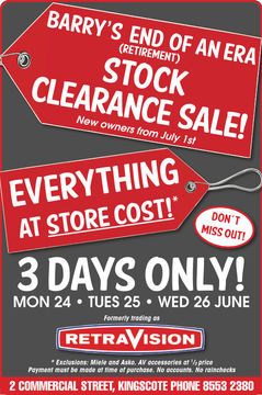 Retravision, SA - The Islander