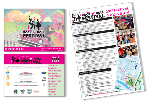 Postcard and Program