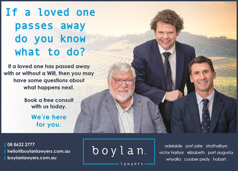 Boylan Lawyers, SA - The Times, Victor Harbor