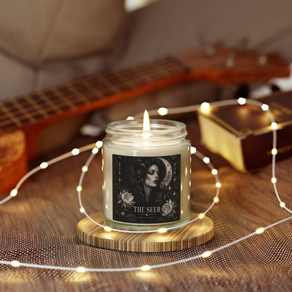 Thumbnail: The Seer Scented Candle — Coconut Apricot Wax (4oz/9oz)