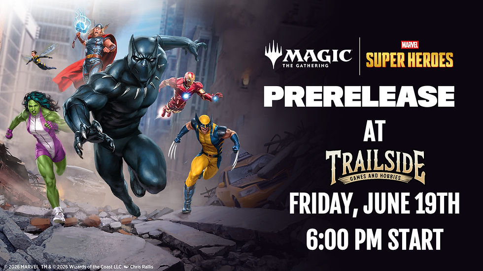 Marvel Super Heroes: Prerelease