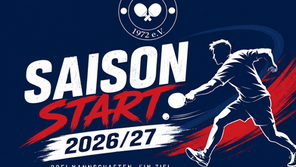 Saisonstart 2026/27 des TTV Zons mit drei Mannschaften