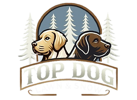 Top Dog Lawn and Snow Logo