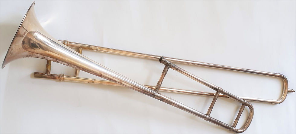 Miniature : Trombone Courtois Offert à Rene Allain pour son prix en 1948