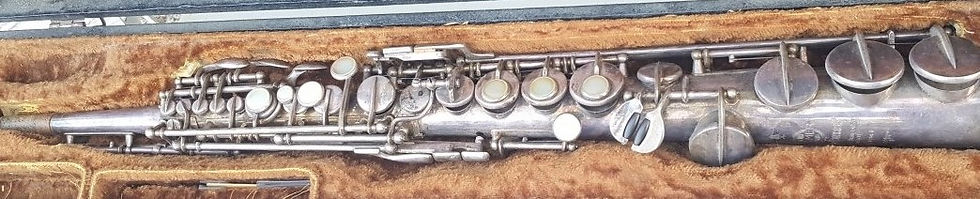 Miniature : Saxophone selmer soprano mark VI