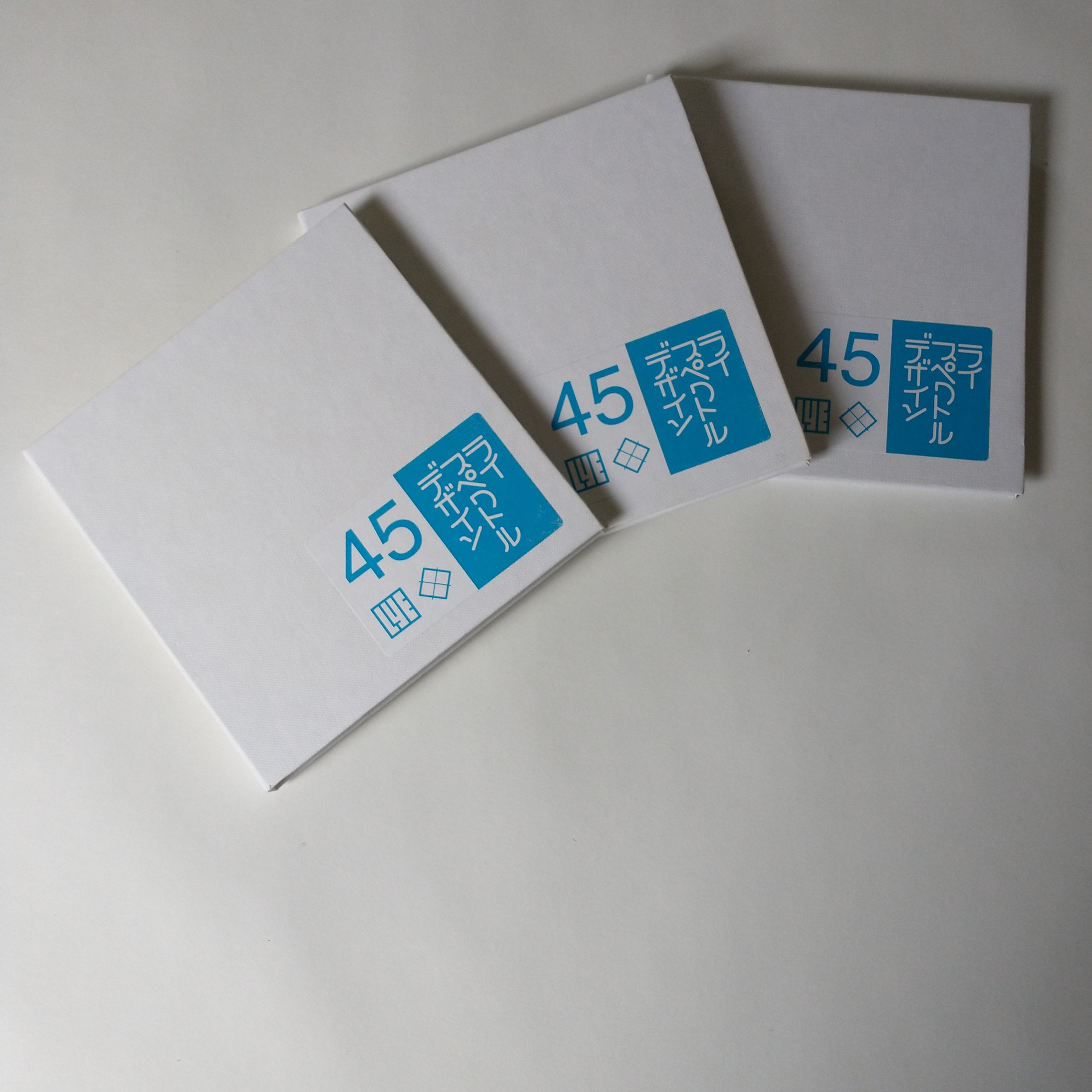 SINGLE WHITE 45 DEGREE GRAPHPAPER SKETCHBOOKS