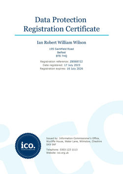 26 ICO certificate