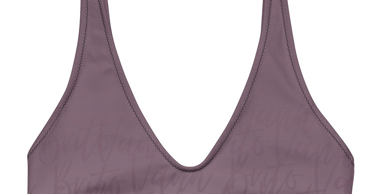 Recycled padded bikini top copy