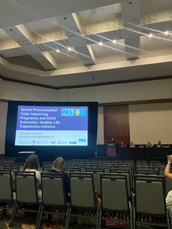 Dr. Catherine Birken presenting at PAS 2025