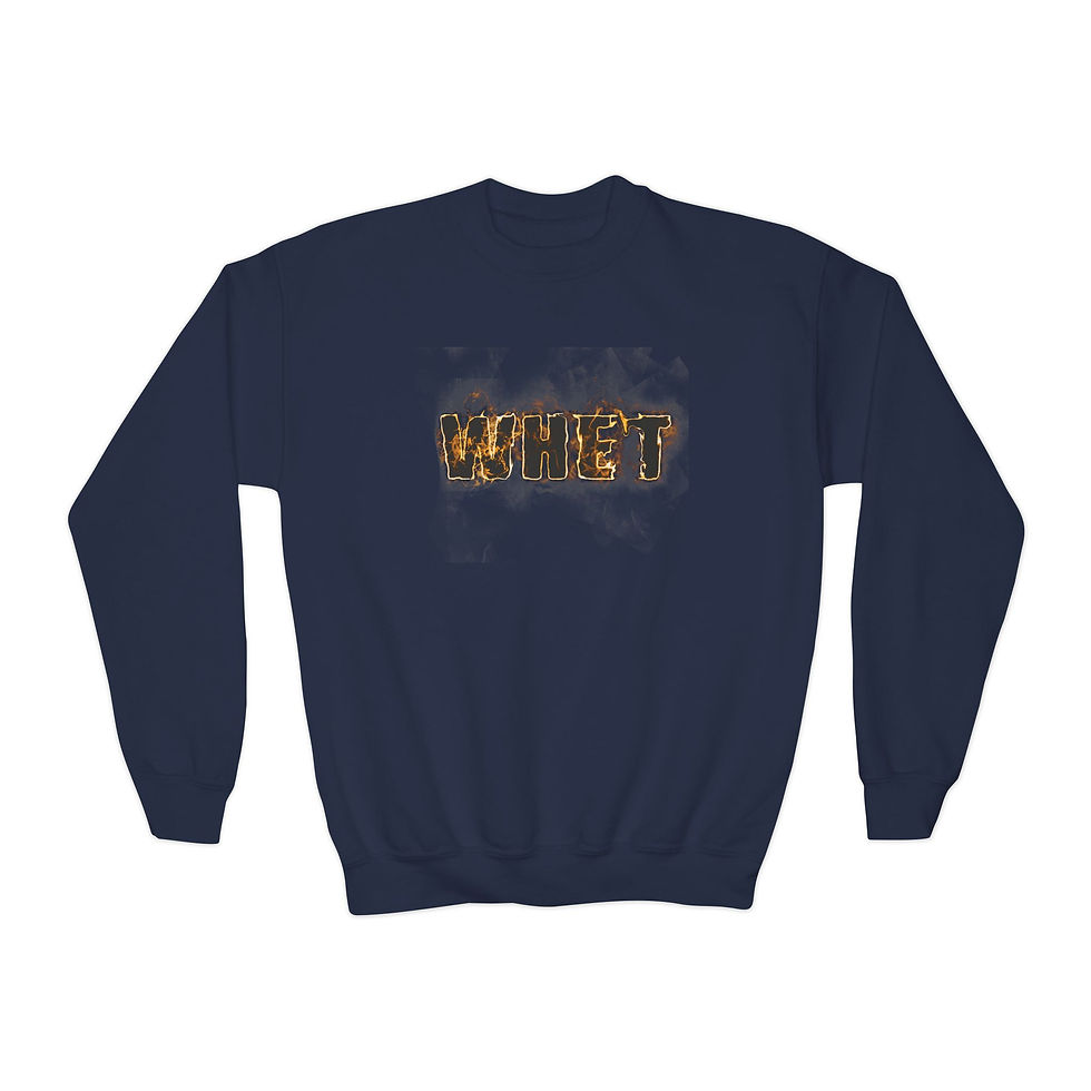 Thumbnail: Whet x Gildan Youth Crewneck