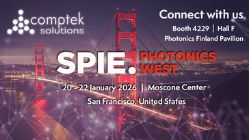 Comptek Solutions exhibiting at SPIE Photonics West 2026 as part of the Photonics Finland Pavilion