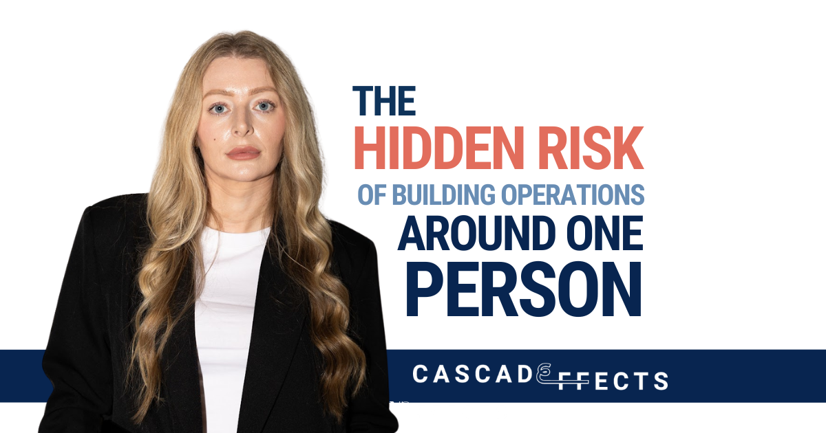 The Hidden Risk of Building Operations Around One Person
