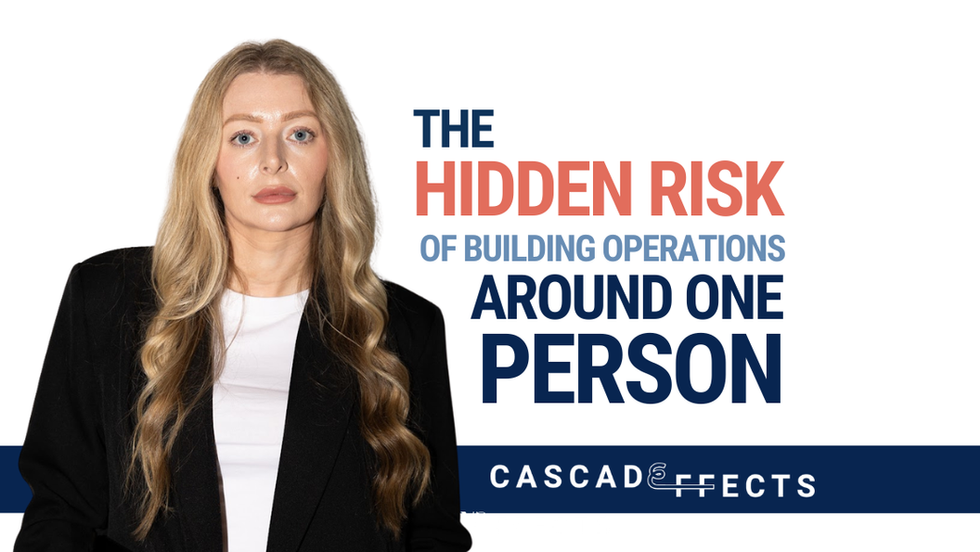 The Hidden Risk of Building Operations Around One Person