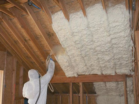 Isolation polyuréthane ou PUR projeté en Belgique